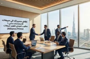 إطلاق مسيرتك في مبيعات الاستشارات بدبي | مطلوب تنفيذي تطوير مبيعات (Alliance Prime)