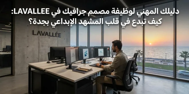 دليلك المهني لوظيفة مصمم جرافيك في LAVALLEE: كيف تبدع في قلب المشهد الإبداعي بجدة؟