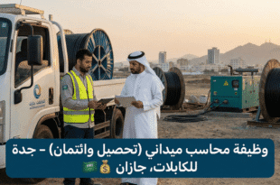 💰 وظيفة محاسب ميداني (تحصيل وائتمان) - جدة للكابلات، جازان 🇸🇦