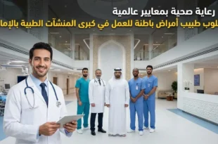 🩺 رعاية صحية بمعايير عالمية | مطلوب طبيب أمراض باطنة للعمل في كبرى المنشآت الطبية بالإمارات