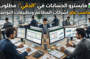 📊 مايسترو الحسابات في "الدقي": مطلوب محاسب عام لشركات المطاعم وتطبيقات التوصيل بمصر