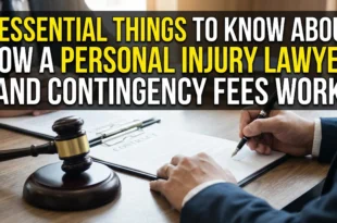 7 Essential Things to Know About How a Personal Injury Lawyer and Contingency Fees Work