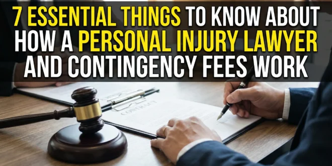 7 Essential Things to Know About How a Personal Injury Lawyer and Contingency Fees Work