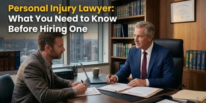 Personal Injury Lawyer: What You Need to Know Before Hiring One