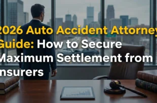 2026 Auto Accident Attorney Guide: How to Secure Maximum Settlement from Insurers
