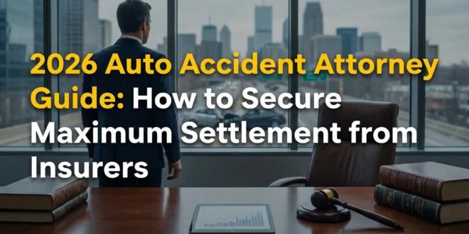 2026 Auto Accident Attorney Guide: How to Secure Maximum Settlement from Insurers